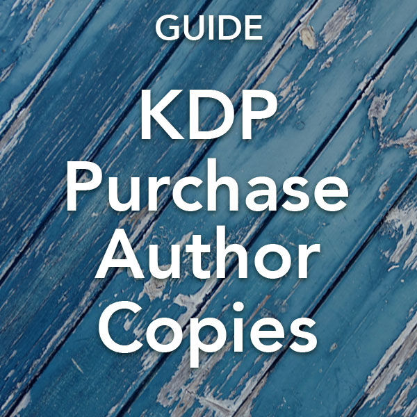 KDP Author Copies